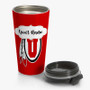 Pastele Utah Utes Custom Personalized Name Steinless Steel Travel Mug