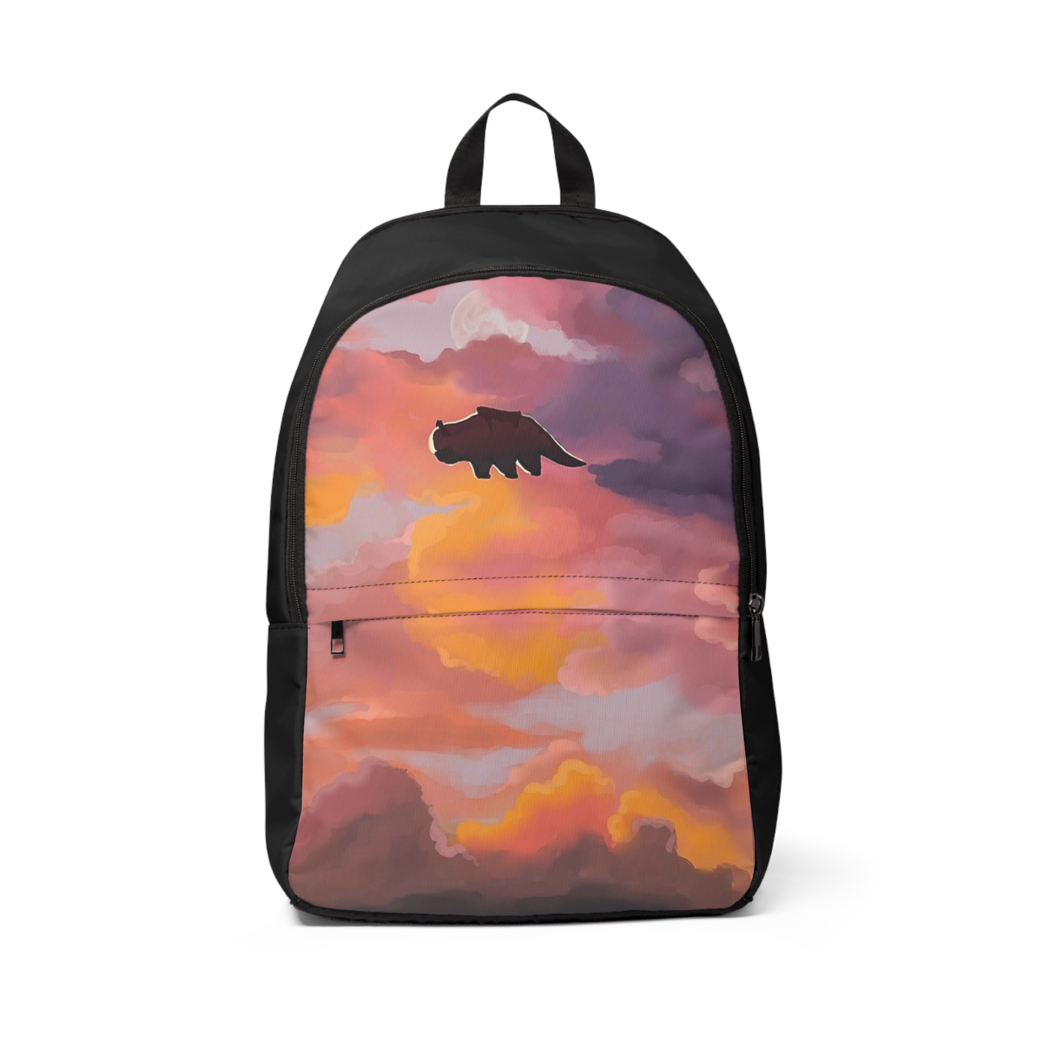 Custom Foxy Yoga Student Backpack