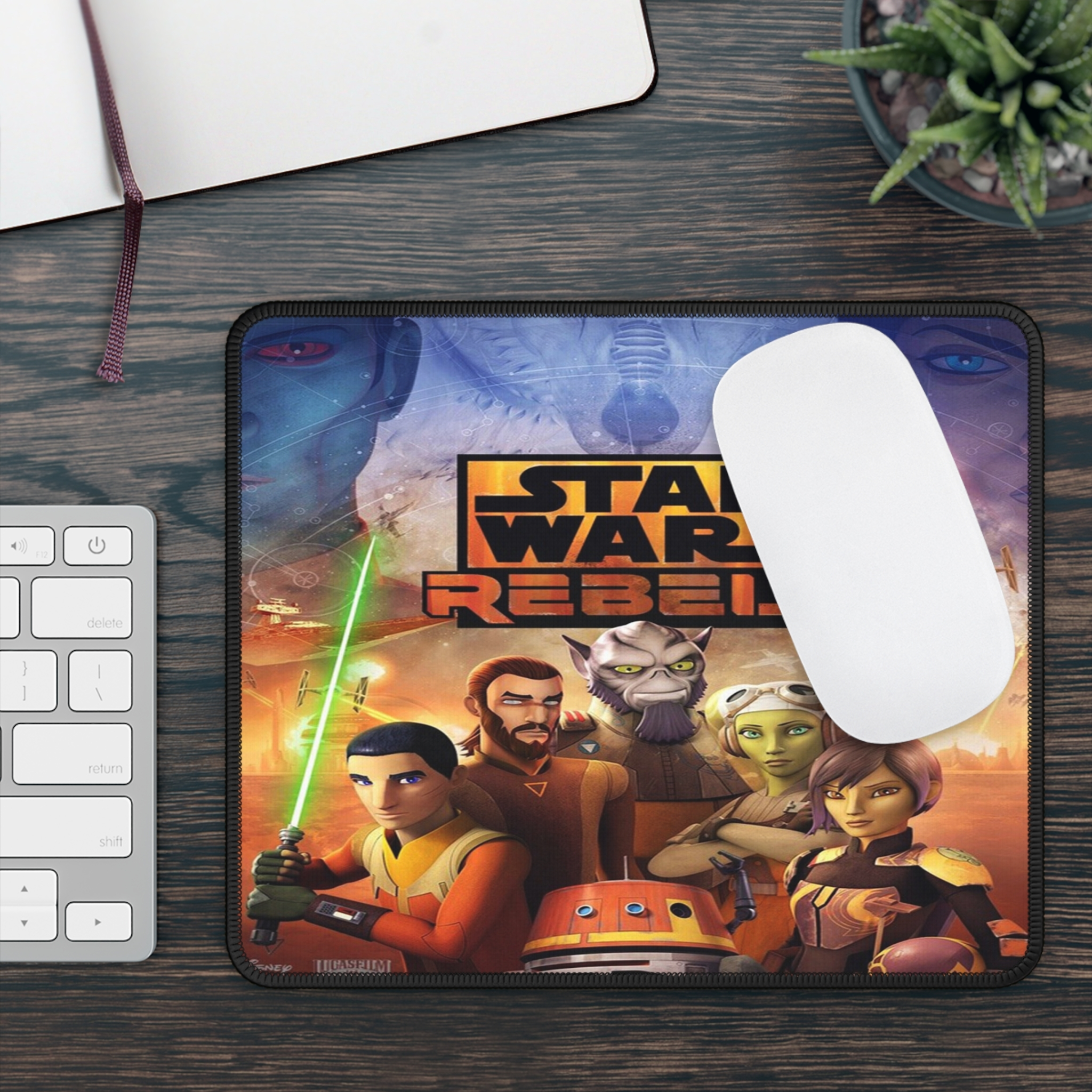 CUSTOM GIFTS ACCESSORIES STAR WARS REBELS MOUSE PAD