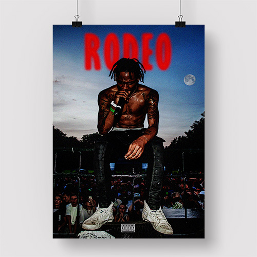 Pastele Travis Scott Rodeo Custom Personalized Silk Poster Print Wall Decor  20 x 13 Inch 24 x 36 Inch Wall Hanging Art Home Decoration