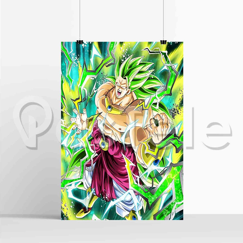 pic Dragon Ball Z Broly The Legendary Super Saiyan Poster dragon ball z broly the legendary super saiyan new silk poster custom printed wall decor 20 x 13 inch 24 x 36 inc