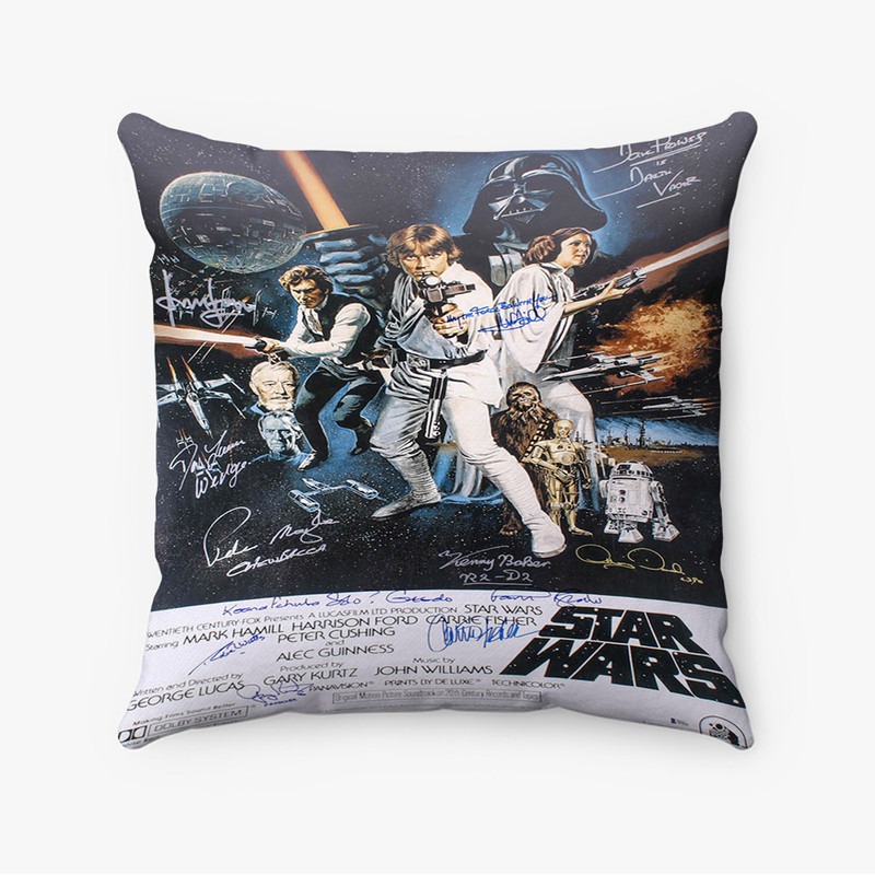 Classic Starwars Throw Pillow Cover – Mpcteehouse: 80s Tees