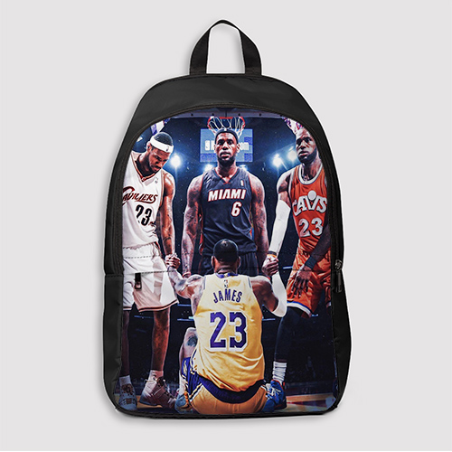 Pastele Lebron James NBA Custom Backpack Awesome Personalized