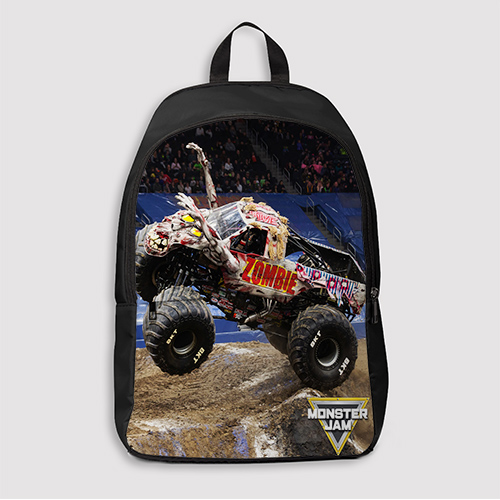 Pastele Zombie Monster Truck Custom Backpack Awesome Personalized School Bag  Travel Bag Work Bag Laptop Lunch