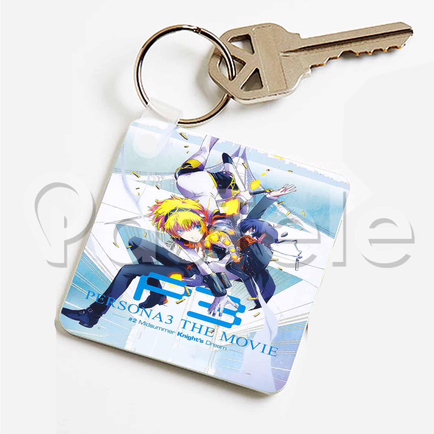 Persona 3 the Movie 2 Midsummer Knight s Dream Custom Keychain Key