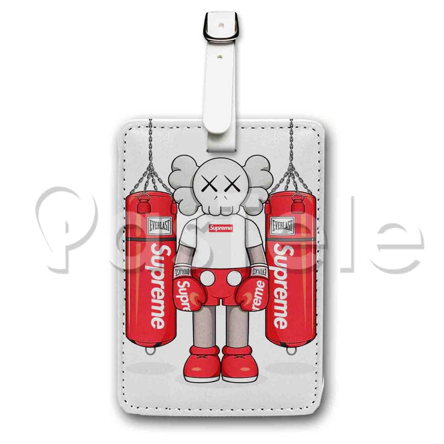 supreme luggage tag