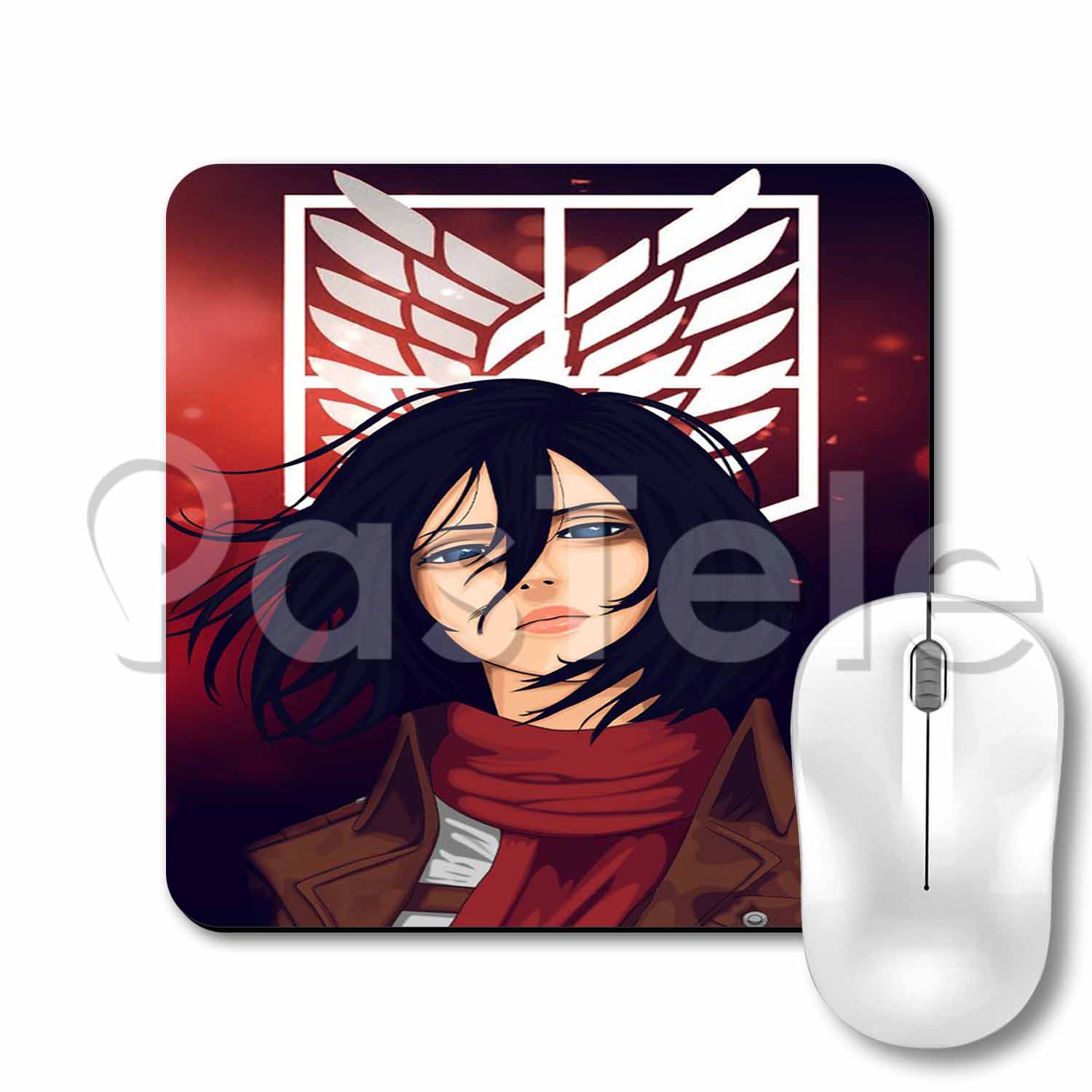 Mouse Pad Shingeki No Kyojin Attack On Titan Anime Mousepad