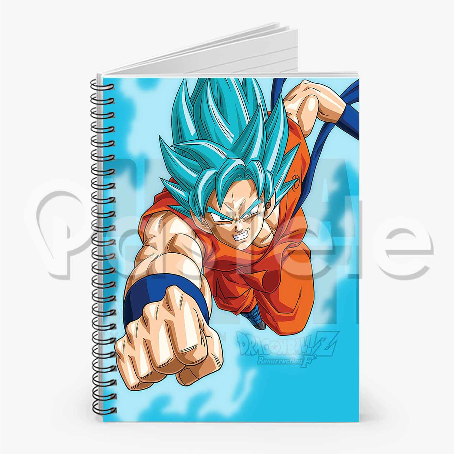 Goku artwork! Spiral Notebook for Sale by requiem147978