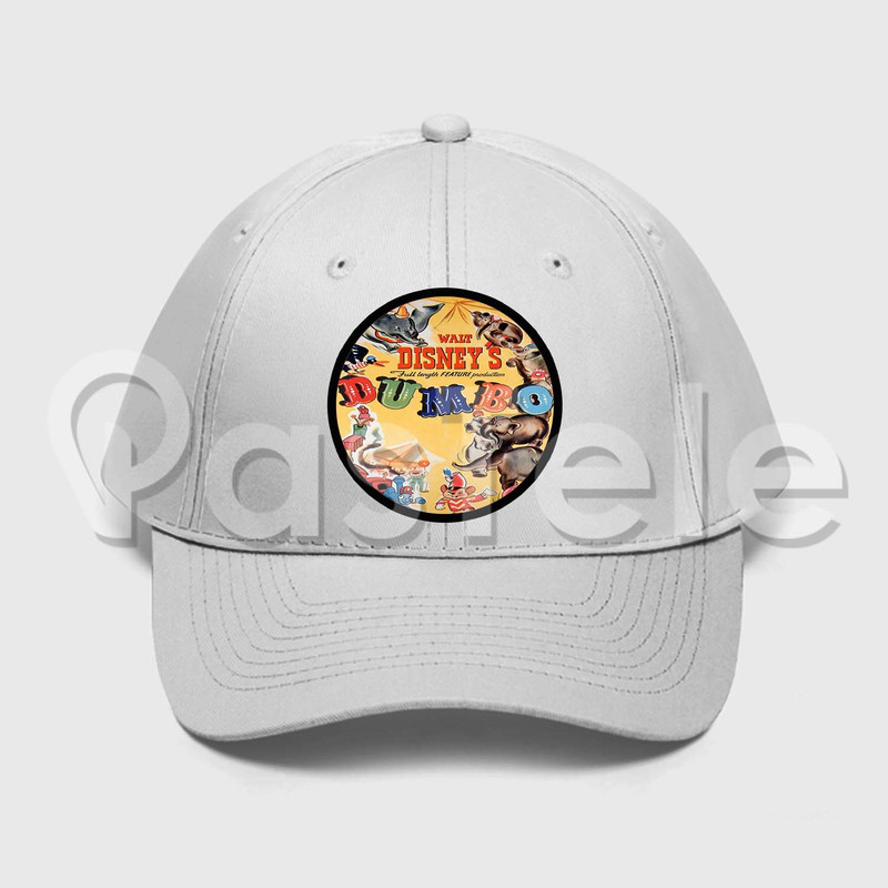 Disney Dumbo Classic Custom Unisex Twill Hat Embroidered Cap Snapback