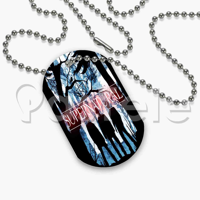 supernatural Custom Personalized Dog Tags ID Name Tag Pet Tag