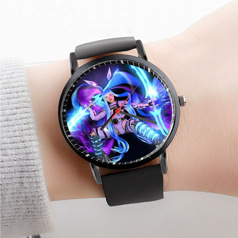 Pastele Eevee Evolutions Pokemon Watch Custom Unisex Black Quartz Watch  Premium Gift Box Watches