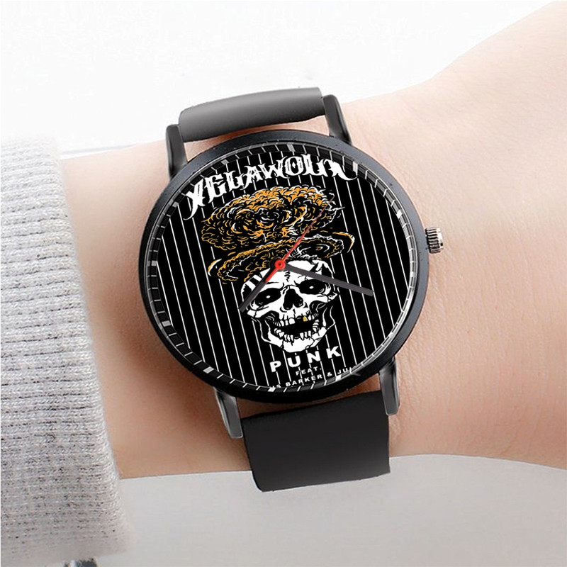 Pastele Godless Men Custom Watch Awesome Unisex Black Classic Plastic  Quartz Watch for Men Women Premium