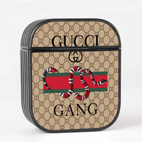 Pastele Gucci Stranger Things Custom Personalized Airpods Case
