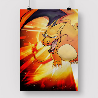 Charizard Pokemon Poster | Framed Art Painting | Anime | NEW | USA