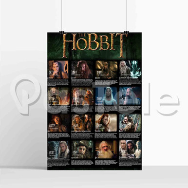 The Hobbit An Unexpected Journey Cast Movie Cool Wall Decor Art Print  Poster 36x24 - Poster Foundry