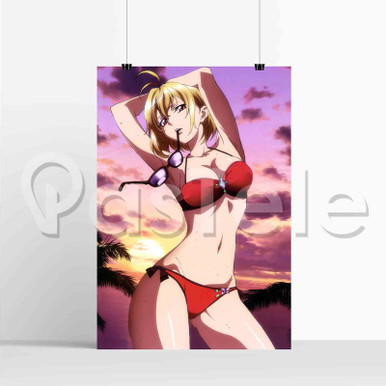 Sexy Girl Cross Ange Rondo of Angels and Dragons tr Silk Poster Printed  Wall Decor 20 x 13 Inch 24 x 3