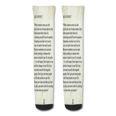 Pastele Vogue Custom Personalized Sublimation Printed Socks Polyester  Acrylic Nylon Spandex