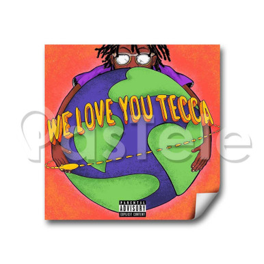 Lil Tecca We Love You Tecca Custom Personalized Stickers White