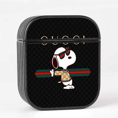 GUCCI AirPod Case Holder Black