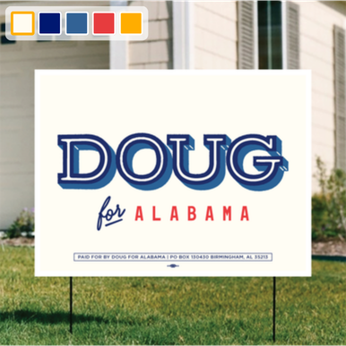 Yard Sign - Parchment