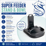Custom Stand with bowl features