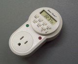 Weekly digital programmable timer to trigger and power the Super Feeder at programmed times of day (one supplied for each feeder)