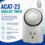 ACAT-23 Analog timer features
