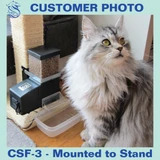 CSF-3 basic mounted to cat stand with only one extension