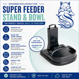 Stand with bowl features