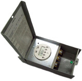12 VDC timer with outdoor metal box