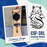 CSF-3XL in outdoor wood enclosure