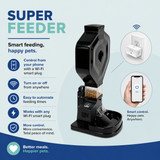 CSF-3XL automatic cat feeder with stand and wi-fi control