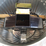 Customer installation: feeder in trashcan