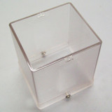 2-Cup clear extension with screws attached