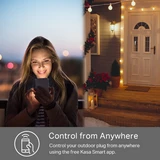 Control from anywhere with the KASA app