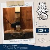 CSF-3 customer mounted to 2x4