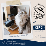 CSF-3 mounted to cat play stand