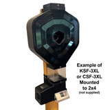 CSF-3XL outdoor feeder mounted (2x4 not supplied)