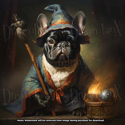 French Bulldog Wizard