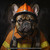 French Bulldog Fireman