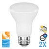 BR20, Flood, LED Light Bulb, Dimmable, 5.5 W, 120 V, 525 lm, 2700 K, E26 Base (EB20-4020cec-2)