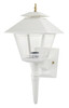 White with Long Tail, LED Colonial Wall Mount