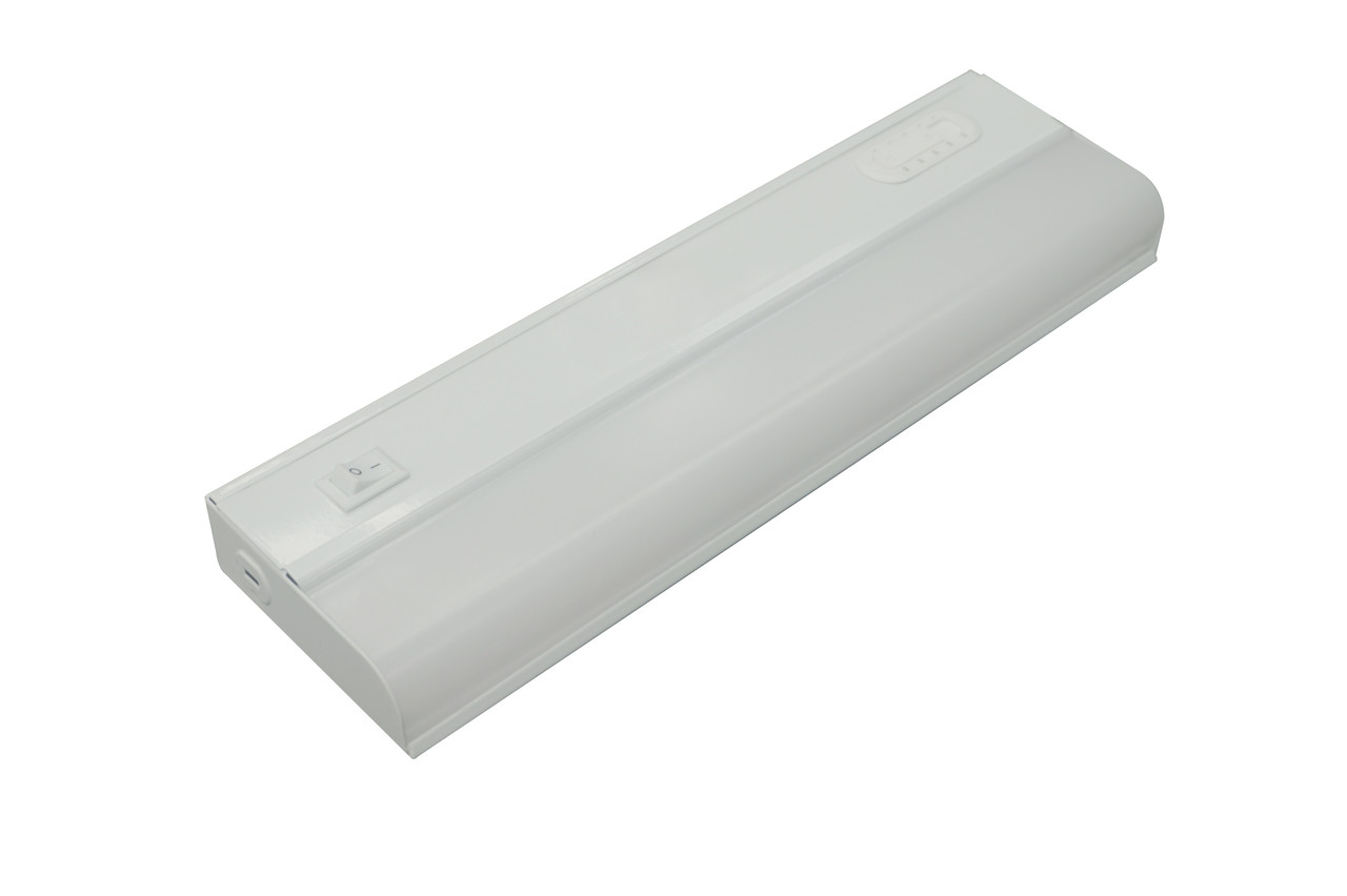 LED Under Cabinet Light, 18 in, Field selectable