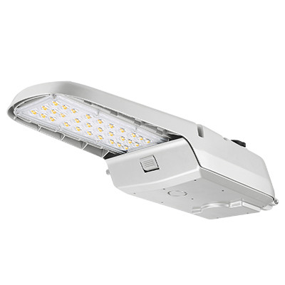 Silver Roadway Fixture - 150 Watt - 20000 Lumen - 120-277V - DLC