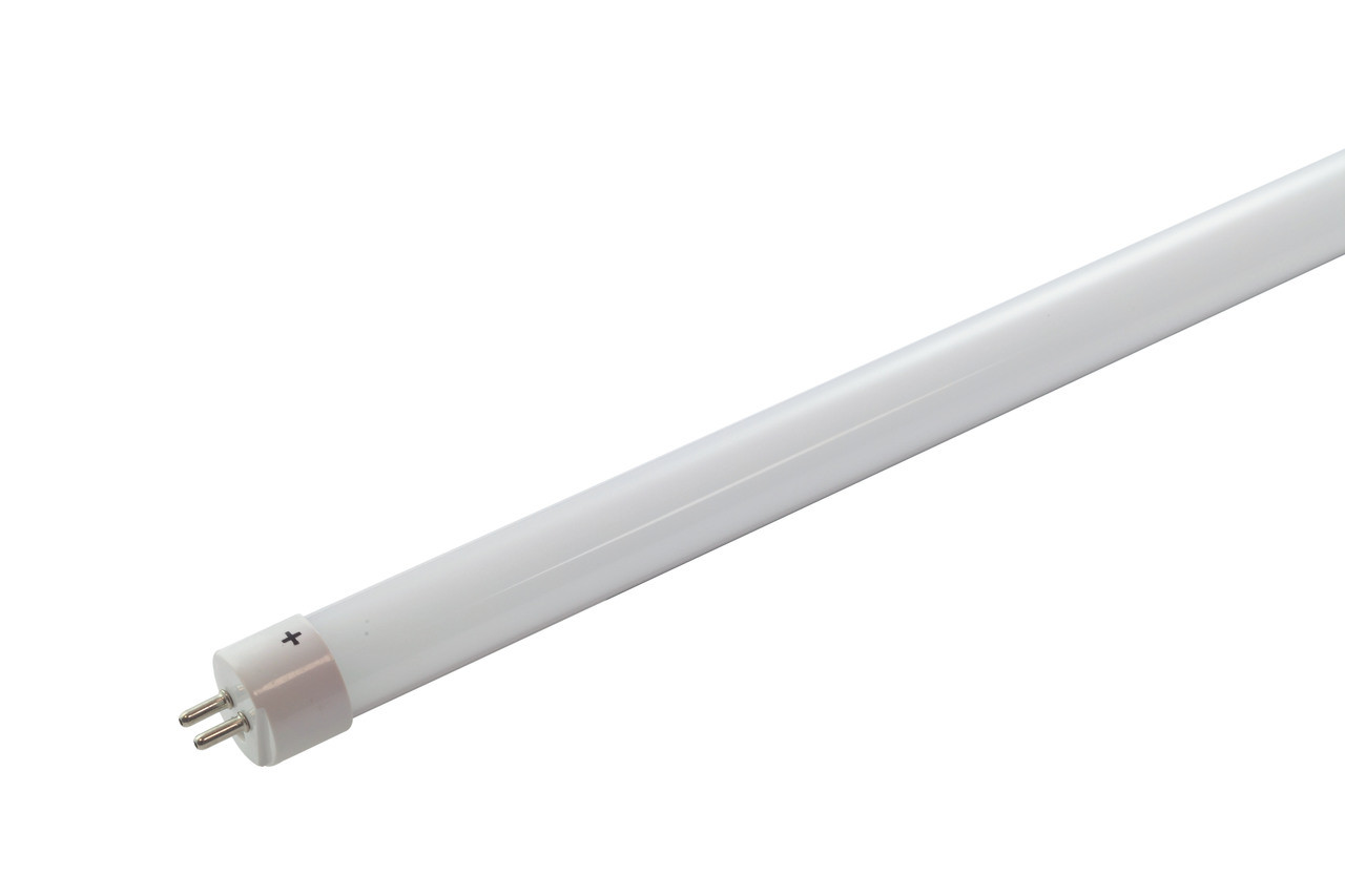 LED 4 Foot, T5, 25 Watt, 3500 lumens, 5000 kelvin, Type B, Double-Ended Power Bypass Ballast, Frosted Shatterproof Glass Lens