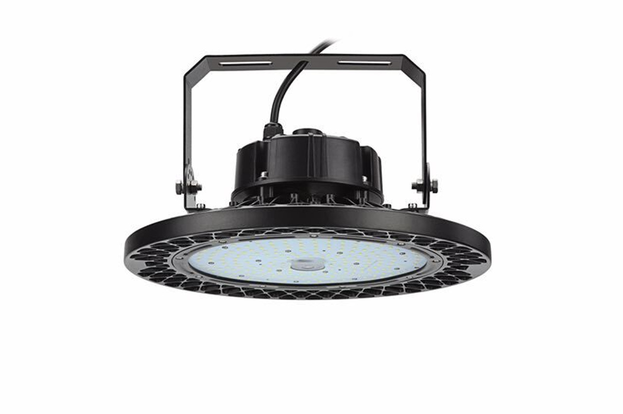 UFO LED High bay with adjustable bar hanger