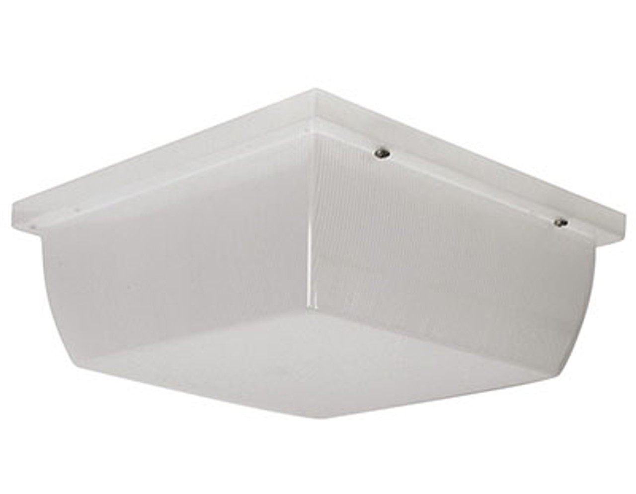 LED Garage Wall light, 23 watt, 1900 lumens, 120 volt, Frosted Prismatic Acrylic lens, UL