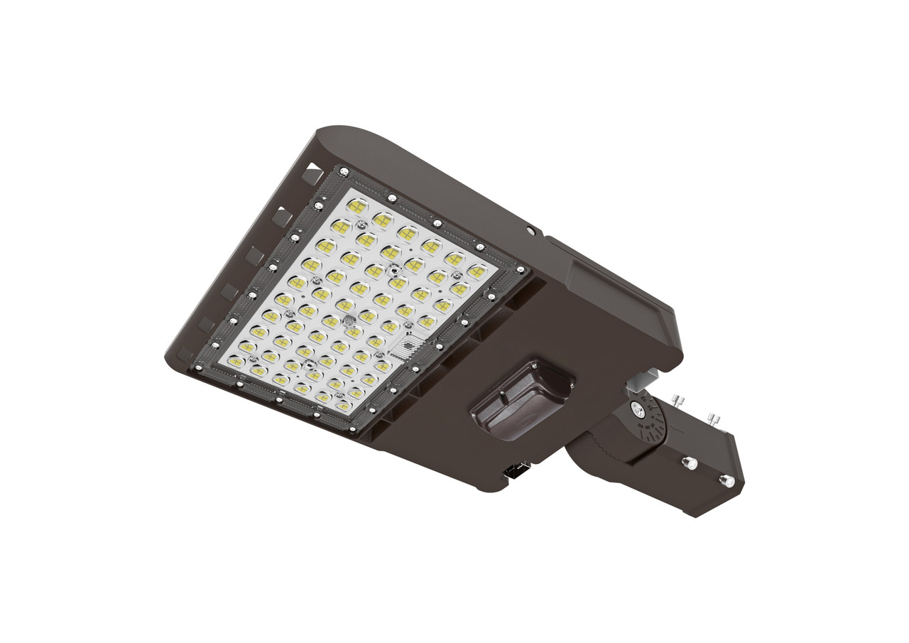 LED Shoe Box Light with slip fitter