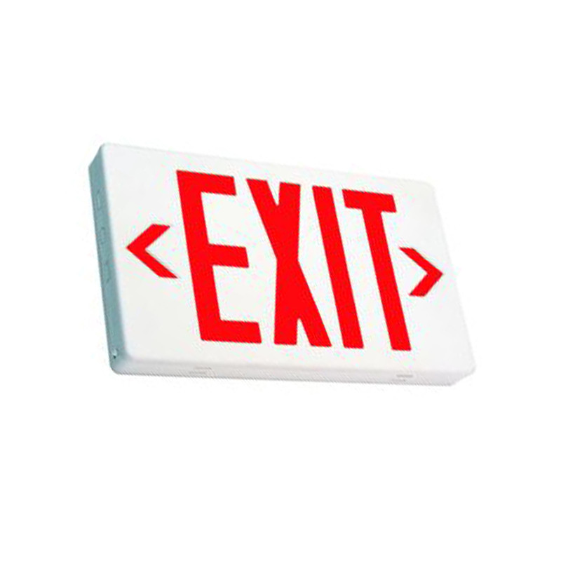アルミニウム LED EXIT サイン Aluminum Exit Sign Green LED Universal Face