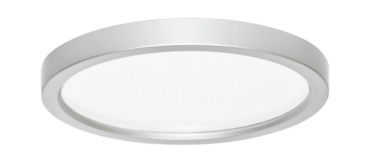 7" LED Slim Down Light, Brushed Nickel, 3000K, 850 Lumens, 120V, 15W, cETLus Classified for Wet Locations, Energy Star Rated, Dimmable (AL-LED-15PDLWH-30K-BN)